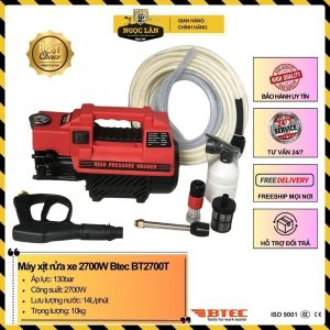 Máy xịt rửa xe Bitec BT2700T 2700W chính hãng