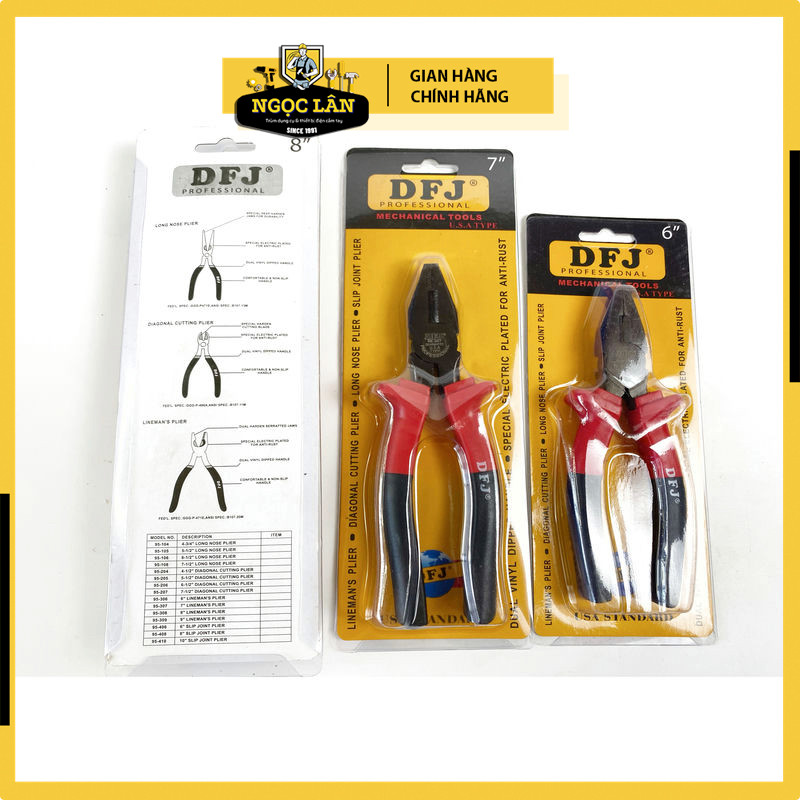 Kìm Đa Năng DFJ Cao Cấp 6/7/8 inch - Ảnh 8