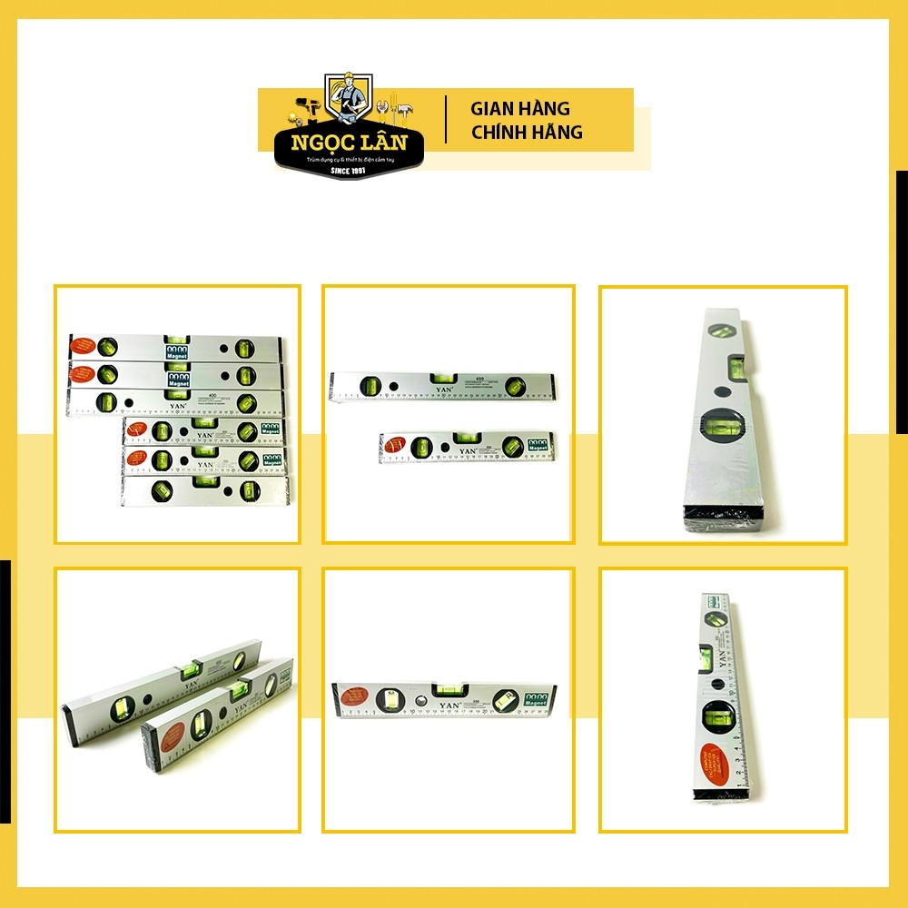Thước Thủy Yan 300mm (12 inch) & 400mm (16 inch) - Ảnh 9
