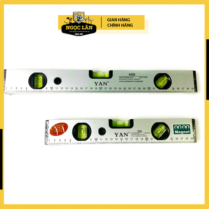 Thước Thủy Yan 300mm (12 inch) & 400mm (16 inch) - Ảnh 6