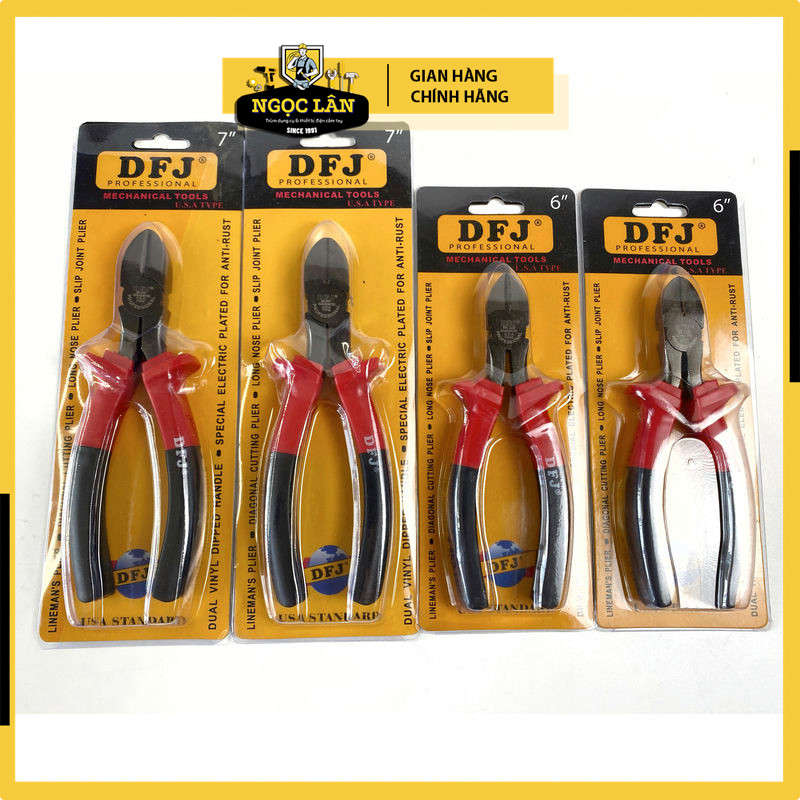 Kìm cắt DFJ Cao cấp 6 inch, 7 inch - Ảnh 7
