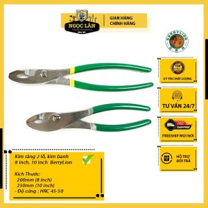 Kìm Răng BerryLion 2 Lỗ 8-10 inch (200-250mm)