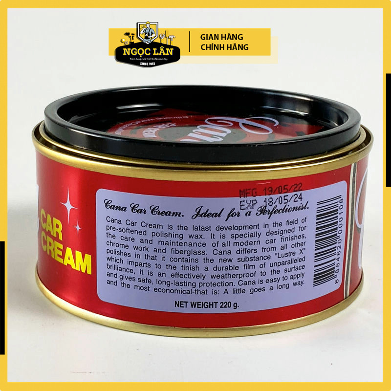 Cana đánh bóng, xóa sơn ô tô, xe máy, nội thất - Loại 1 chính hãng 100g/200g - Ảnh 5