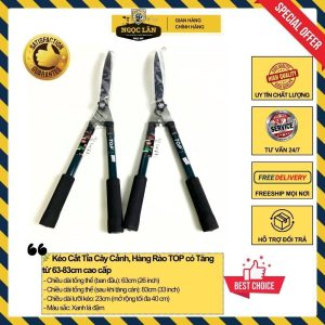Kéo cắt tỉa cây cảnh, hàng rào TOP có tăng 63-83cm