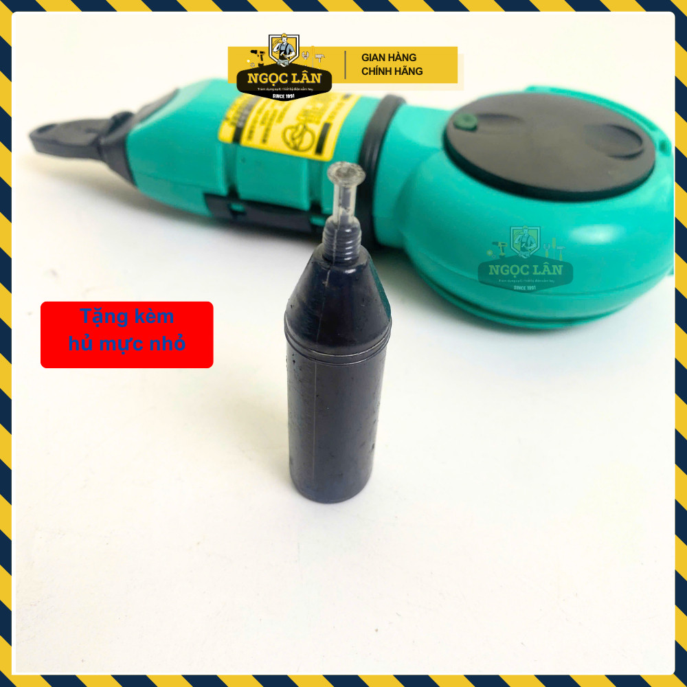 Bộ Thước Bật Mực Tự Động Thu Dây 10m Kèm Hủ Mực - Ảnh 3
