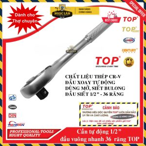 Cần siết tự động 1/2'' đầu vuông thép CRV 36 răng