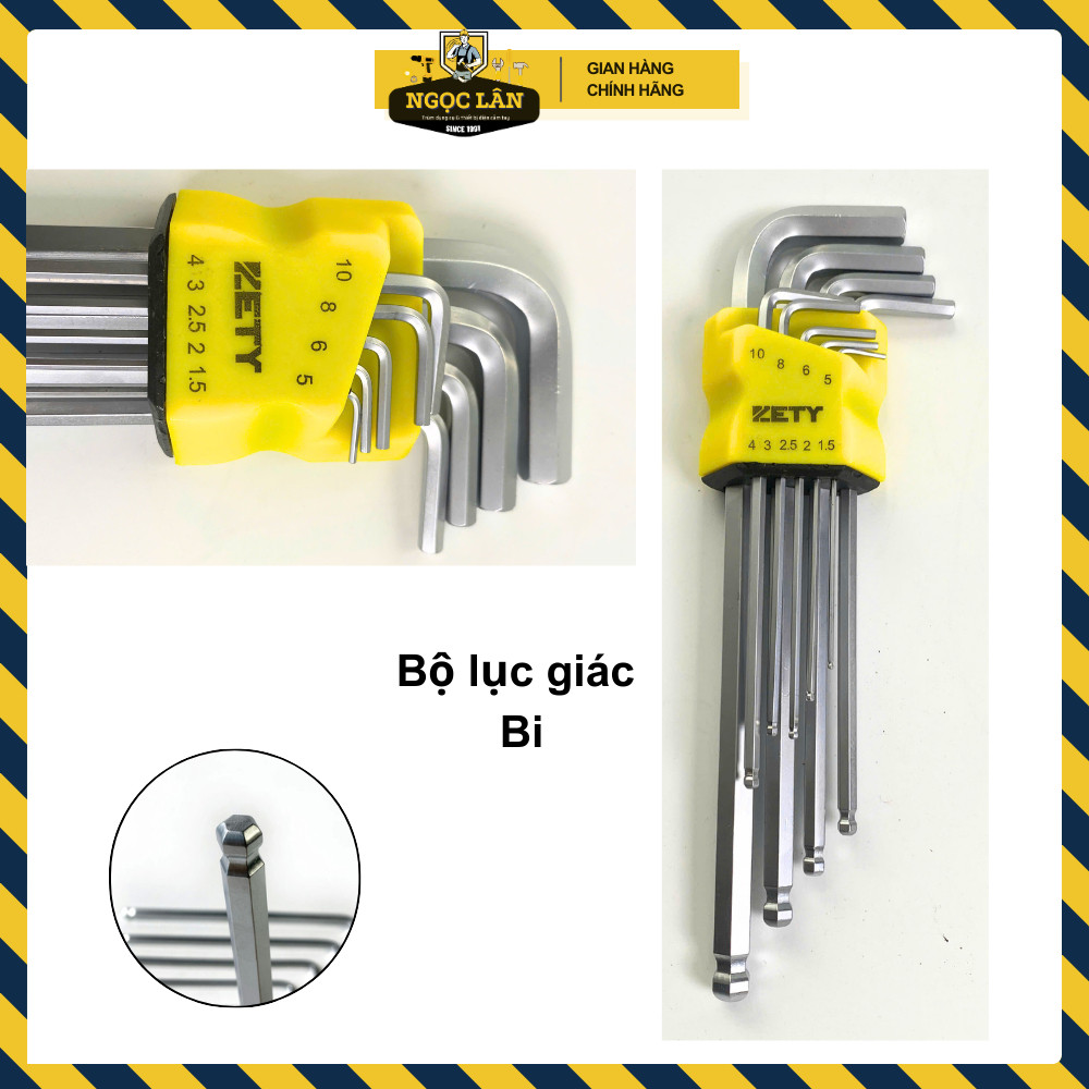 Combo Cờ lê, Khẩu 1/2" 8-24mm, Lục giác bi 1.5-10mm - Ảnh 7