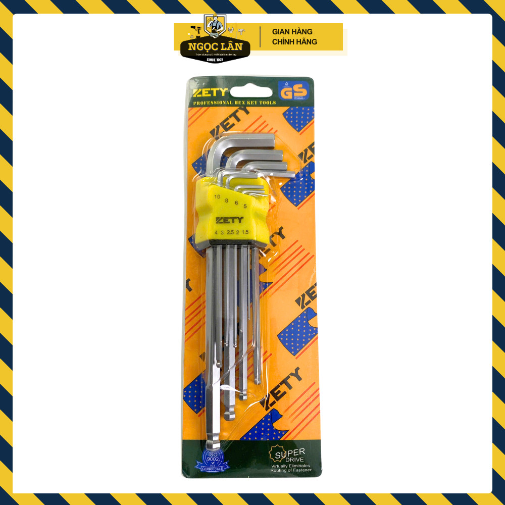 Combo Cờ lê, Khẩu 1/2" 8-24mm, Lục giác bi 1.5-10mm - Ảnh 8