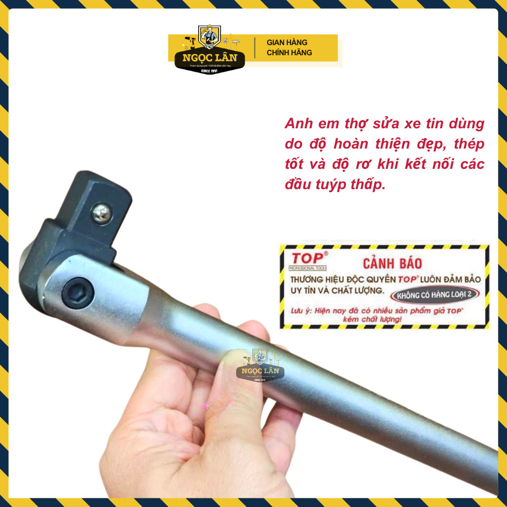 TOP Chính hãng Cần siết đầu lắt léo 3/4 inch dài 20inch - Ảnh 4