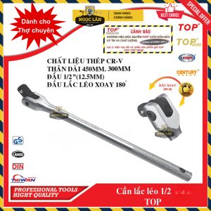 Cần siết đầu lắt léo TOP 1/2 inch dài 12" (300mm), 18" (450mm)
