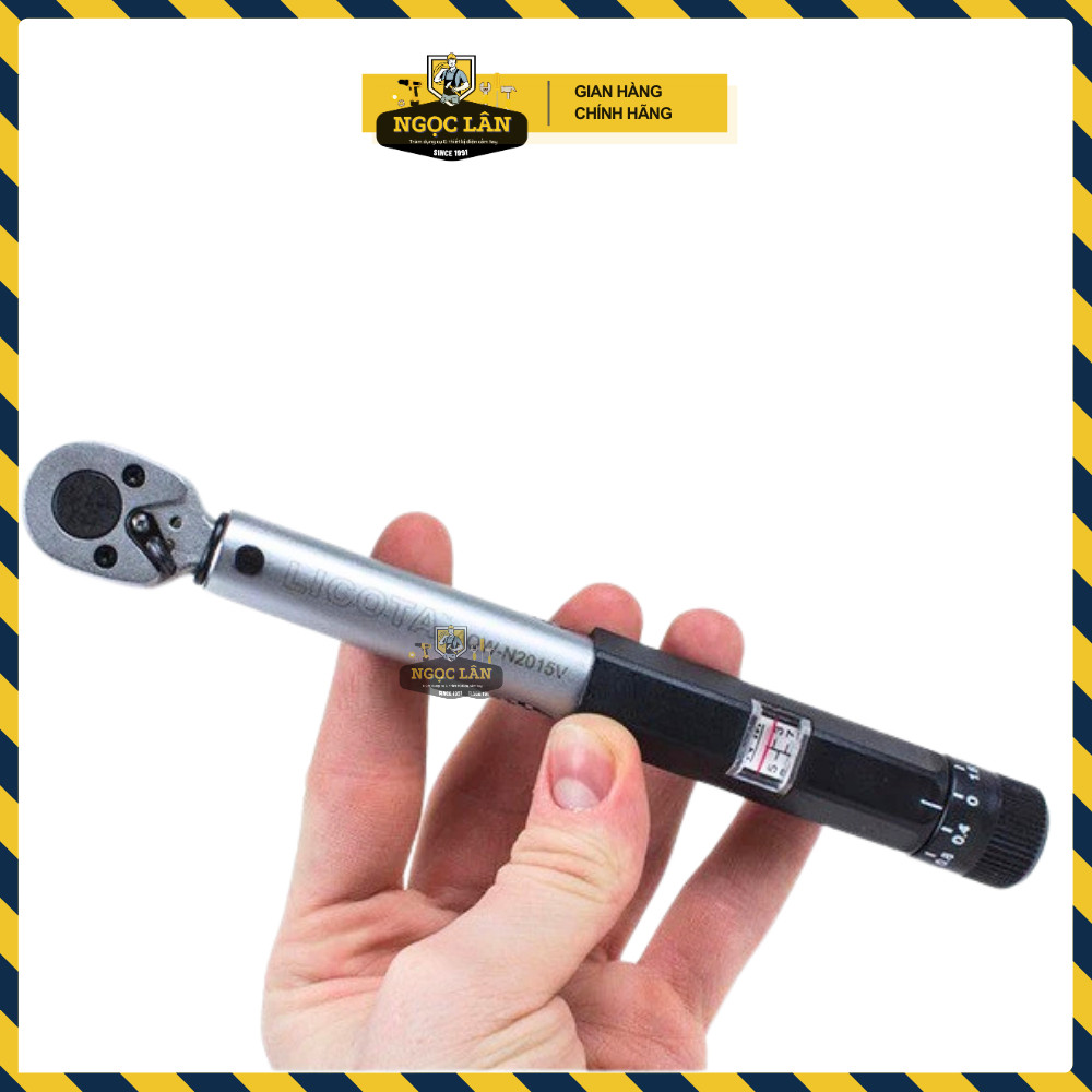 Cần Siết Lực Chỉnh Licota 1/4" Đồng Hồ (3-15 Nm) Chính Hãng Đài Loan - Ảnh 5