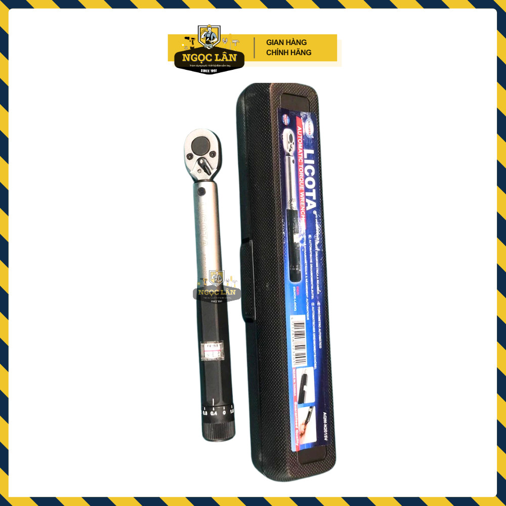 Cần Siết Lực Chỉnh Licota 1/4" Đồng Hồ (3-15 Nm) Chính Hãng Đài Loan - Ảnh 6