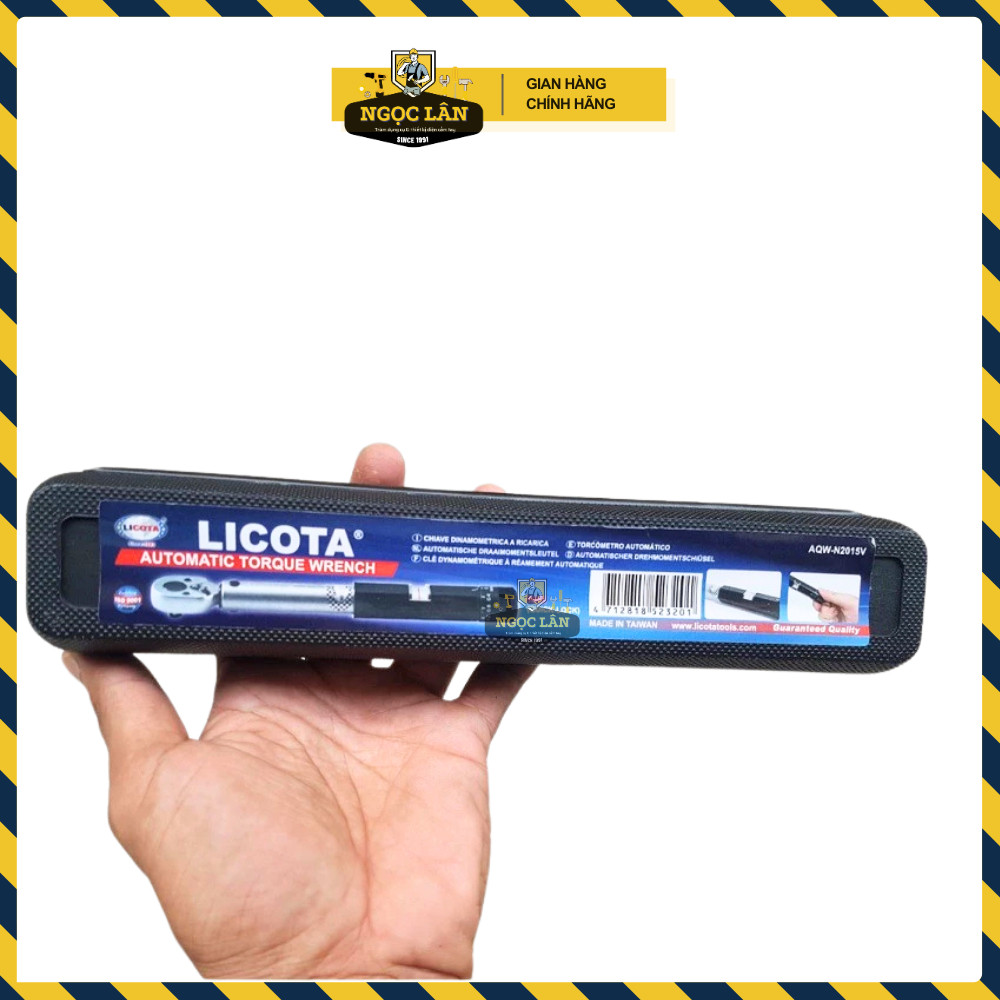 Cần Siết Lực Chỉnh Licota 1/4" Đồng Hồ (3-15 Nm) Chính Hãng Đài Loan - Ảnh 9