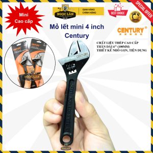 Mỏ lết Mỏ lếch Century 4 inch nhỏ gọn tiện dụng cao cấp