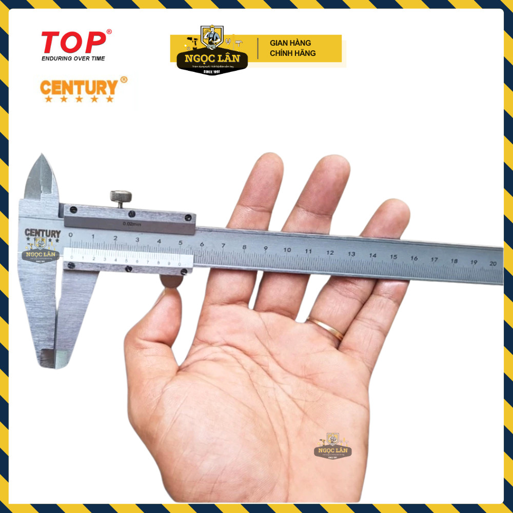 Thước kẹp cơ khí Century 150-200-300mm, độ chính xác 0,02mm - Ảnh 7