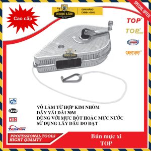 Bật mực, thước búng mực TOP xi 30m Đài Loan chính hãng cao cấp