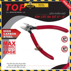 TOP Kìm Cắt Ba Dớ, Cắt Nhựa 5", 6" Cao Cấp Đài Loan Chính Hãng