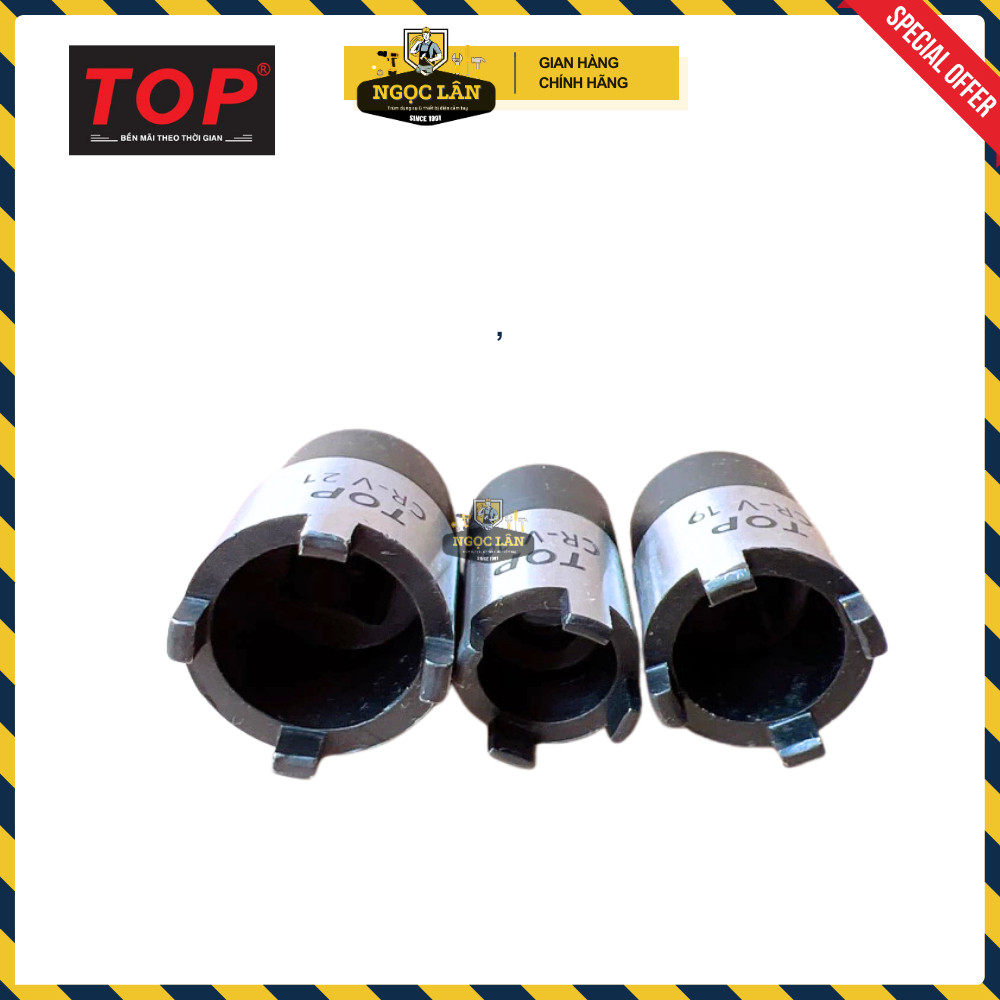 Túyp mở tán nồi côn xe máy TOP 1/2" 16-19-21mm Chính hãng Đài Loan - Ảnh 5