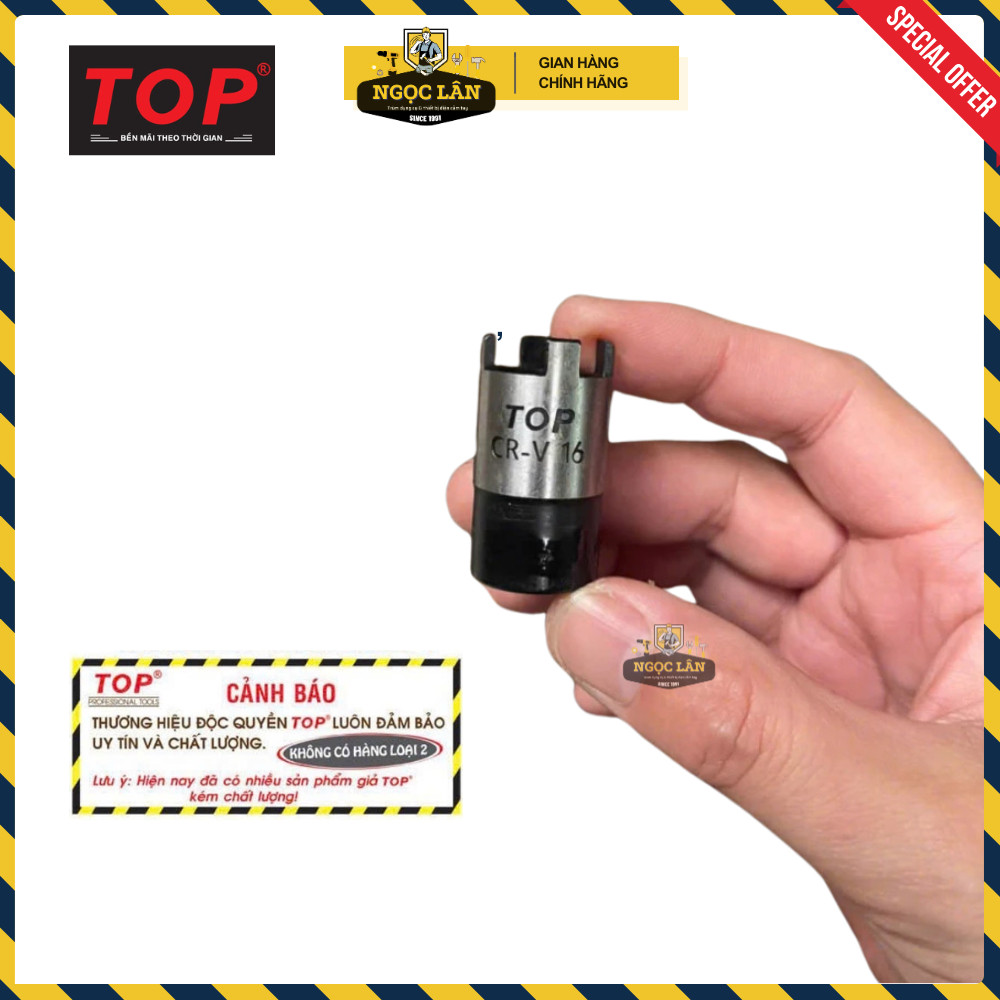 Túyp mở tán nồi côn xe máy TOP 1/2" 16-19-21mm Chính hãng Đài Loan - Ảnh 7