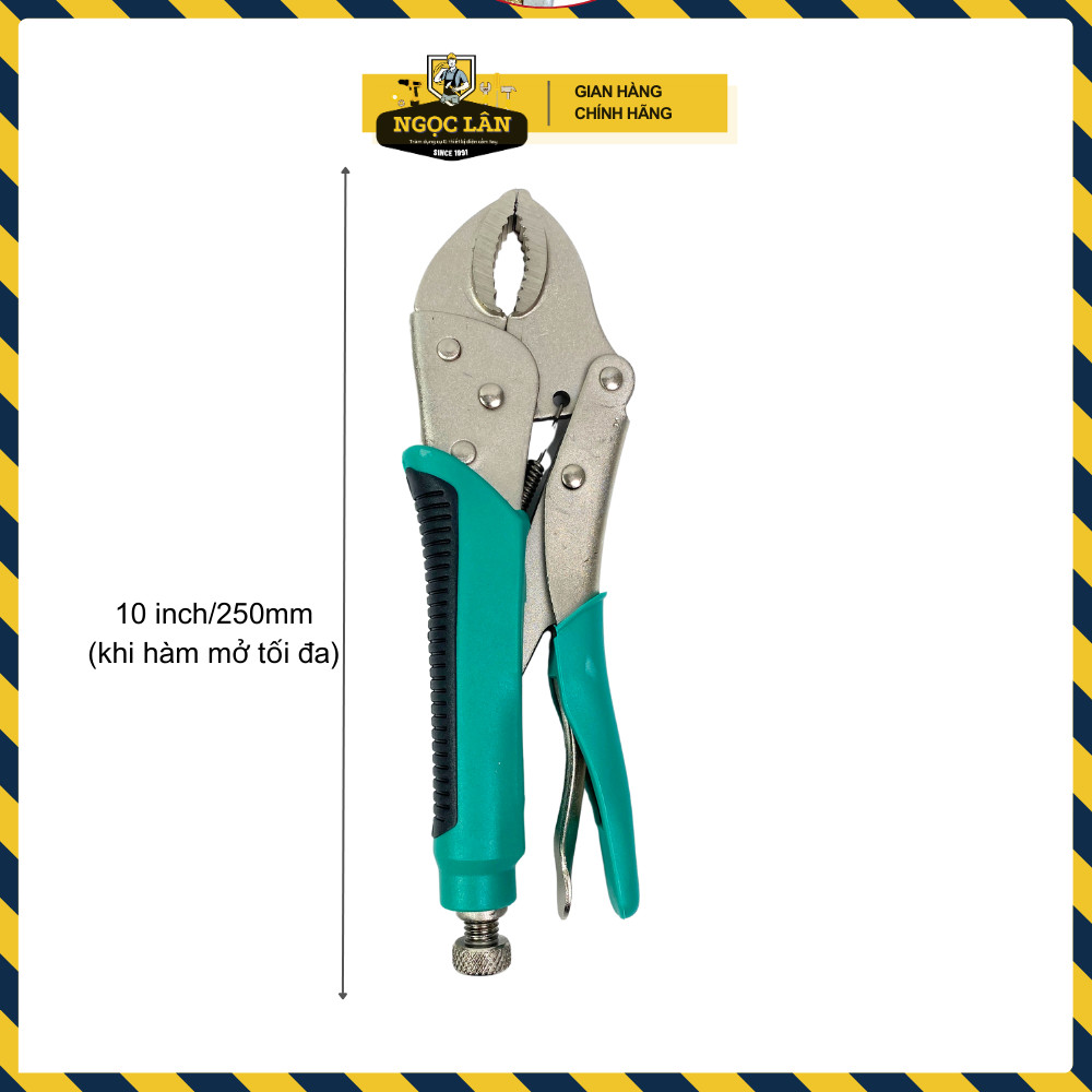 Kìm bấm chết, kìm tăng 10 inch có bọc tay cầm - Ảnh 6