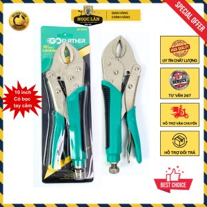 Kìm bấm chết, kìm tăng 10 inch có bọc tay cầm