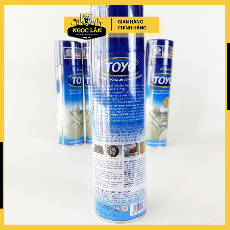Combo TOYO Xịt Bóng Da Gỗ Nhựa & Béc Xịt Bụi Khí Nén DG-10 - Ảnh 4