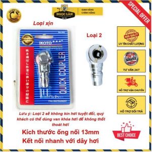 Đầu bơm hơi nhanh xe Honda loại 2 tốt