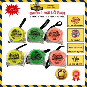 Thước Kéo Lỗ Ban/Mặt Số 5m 7.5m Nhựa Trong Cao Cấp