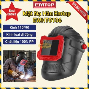Mặt Nạ Hàn Emtop EWHT0106 Kính Di Động Chất Liệu PP