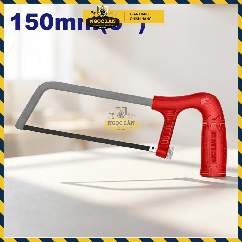 Cưa Sắt Mini Cầm Tay EMTOP 150mm EHFE2105 Kèm Lưỡi Cưa - Ảnh 2