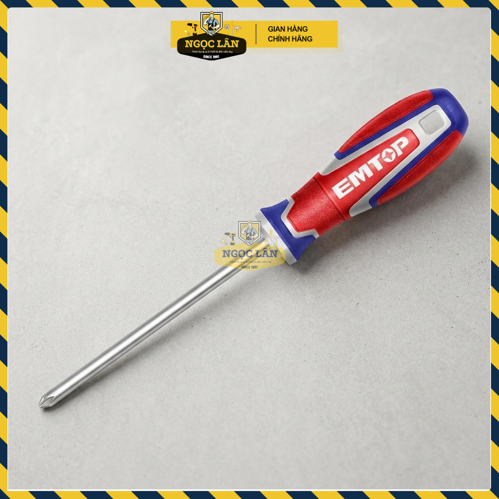 Tua Vít Bake EMTOP Ph2x150mm Lưỡi S2 Từ Tính ESDPH2150 - Ảnh 3
