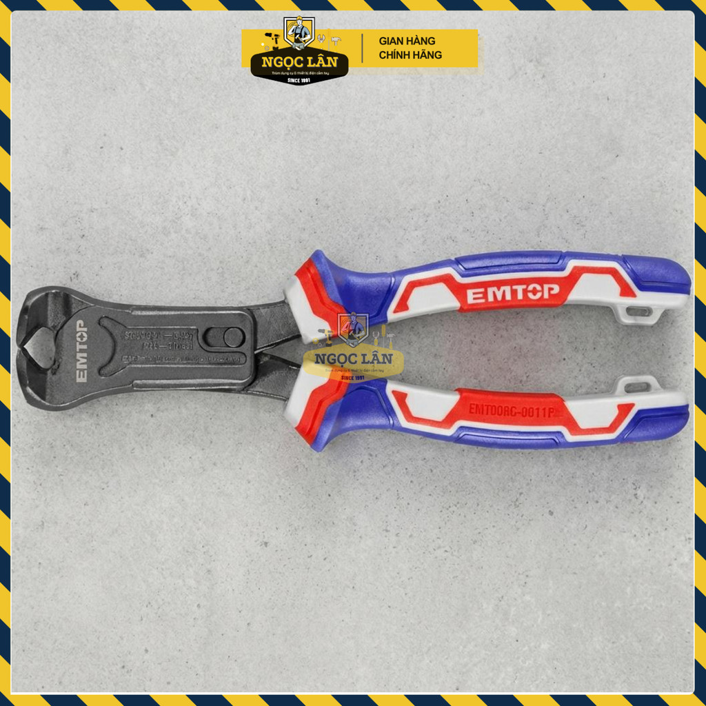 Kìm Cắt Trợ Lực 65% Đầu Bằng EMTOP 8.5 Inch EPLRCE0851 - Ảnh 2