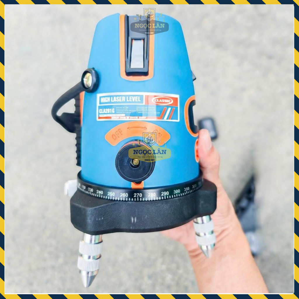 Máy Cân Mực Laser 5 Tia Xanh Classic Chính Hãng Mã CLA281G - Ảnh 2