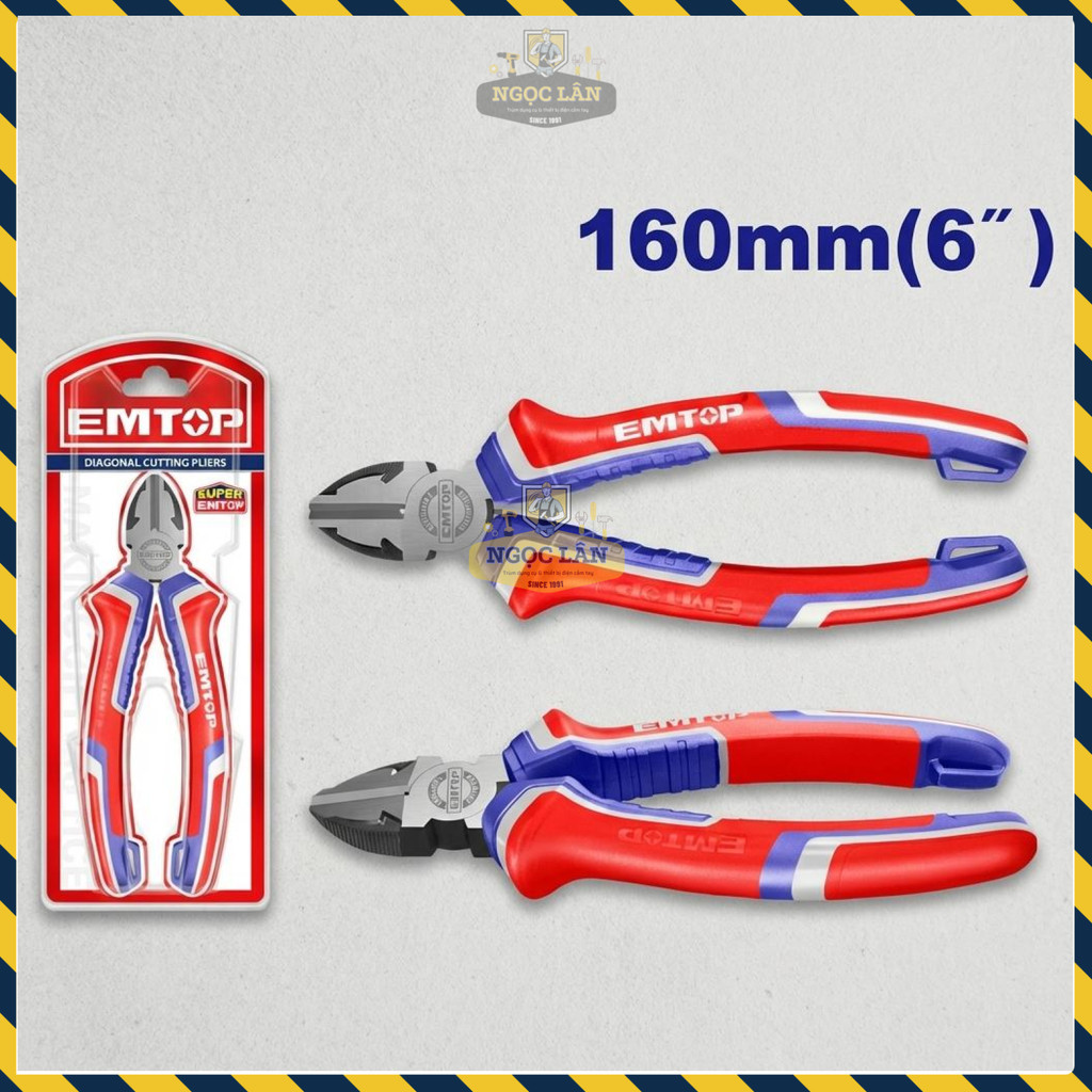 Kìm Cắt EMTOP 6 Inch Chống Gỉ EPLRD0611 - Ảnh 3