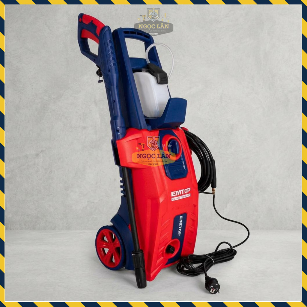 Máy Rửa Xe Áp Lực Cao EMTOP EHPW2001 2000W 150Bar Tự Động Tắt - Ảnh 2