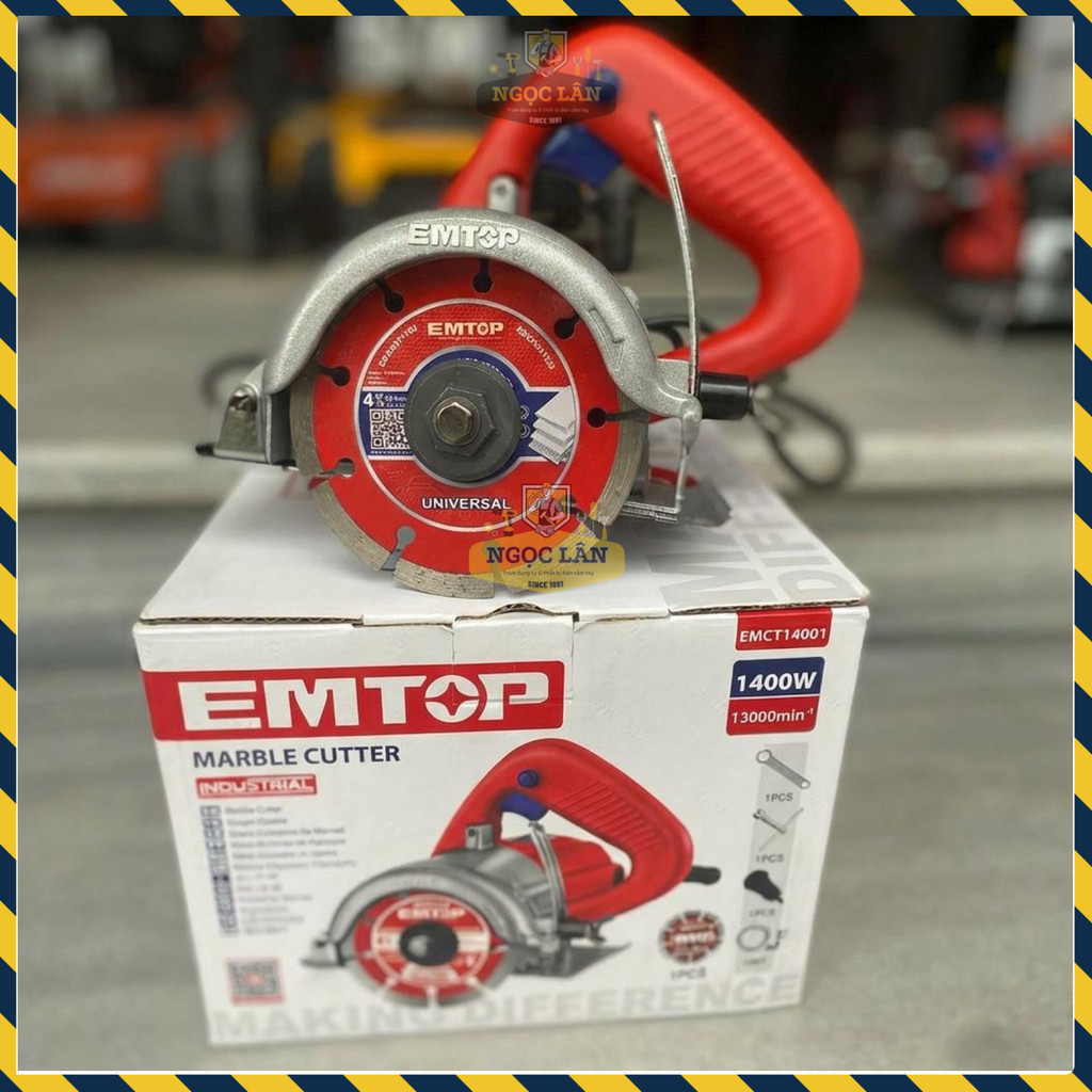 Máy Cắt Gạch Điện EMTOP EMCT14001, 1400W, Đường Kính 110mm - Ảnh 2