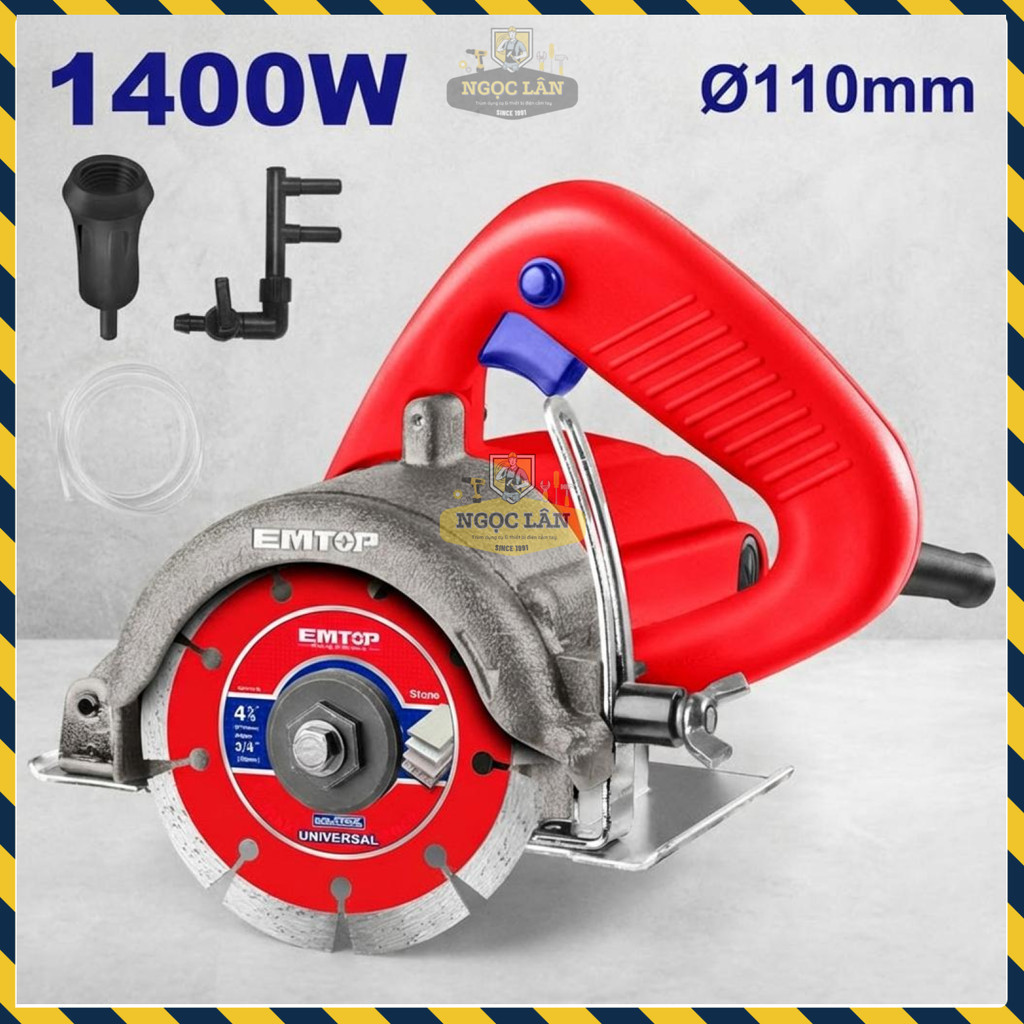 Máy Cắt Gạch Điện EMTOP EMCT14001, 1400W, Đường Kính 110mm - Ảnh 5