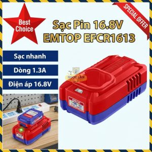 Bộ Sạc Pin EMTOP 16.8V EFCR1613