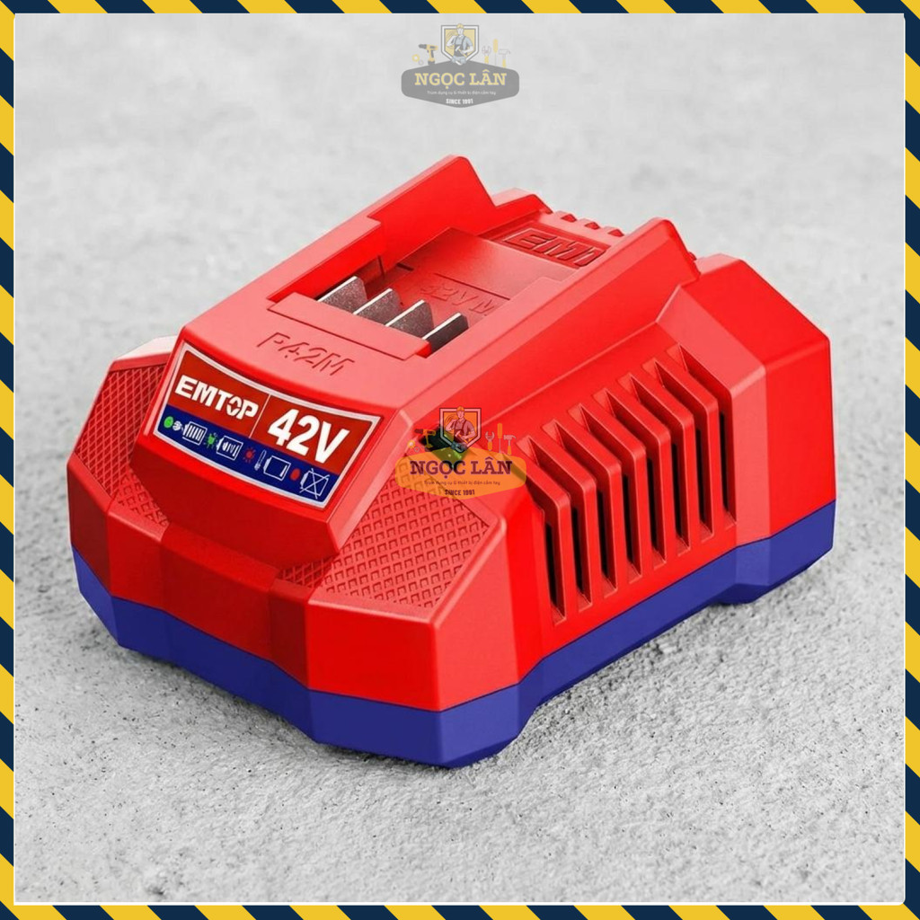 Sạc Pin EMTOP 42V EFCR42021 Hiệu Suất Cao - Ảnh 2