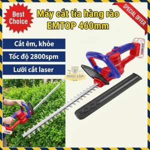 Thân Máy Cắt Tỉa Hàng Rào EMTOP Lưỡi Laser 460mm, 2800spm ELHT20018