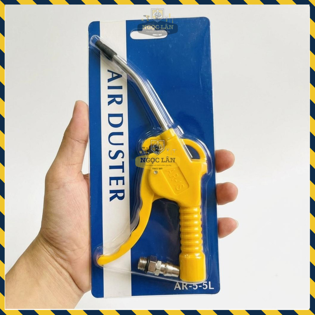 Béc Xịt Hơi Air Duster Cán Vàng, Combo 2 Cái, Xịt Bụi Thổi Khô - Ảnh 2