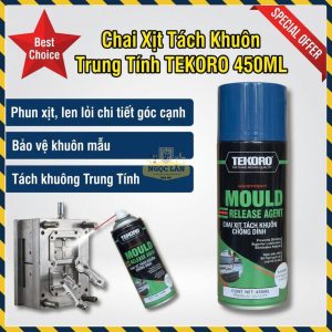 TEKORO Xịt Tách Khuôn Chống Dính Trung Tính 450ML