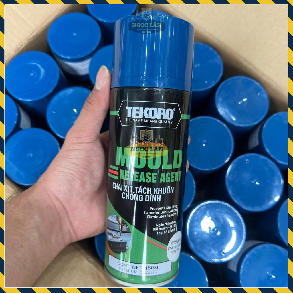TEKORO Xịt Tách Khuôn Chống Dính Trung Tính 450ML - Ảnh 6
