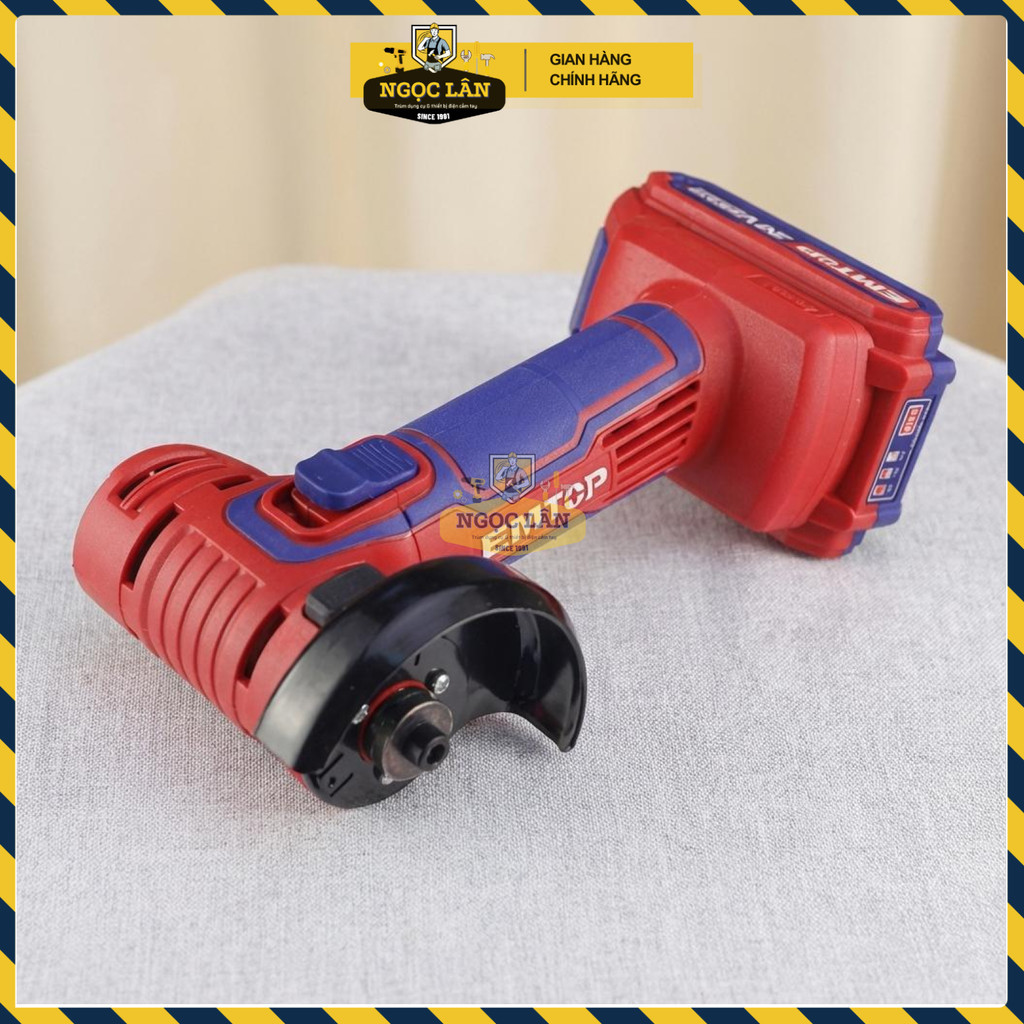 Máy Mài Góc EMTOP 20V Pin D76mm 19500 RPM Thân Máy ELAG7601 - Ảnh 5