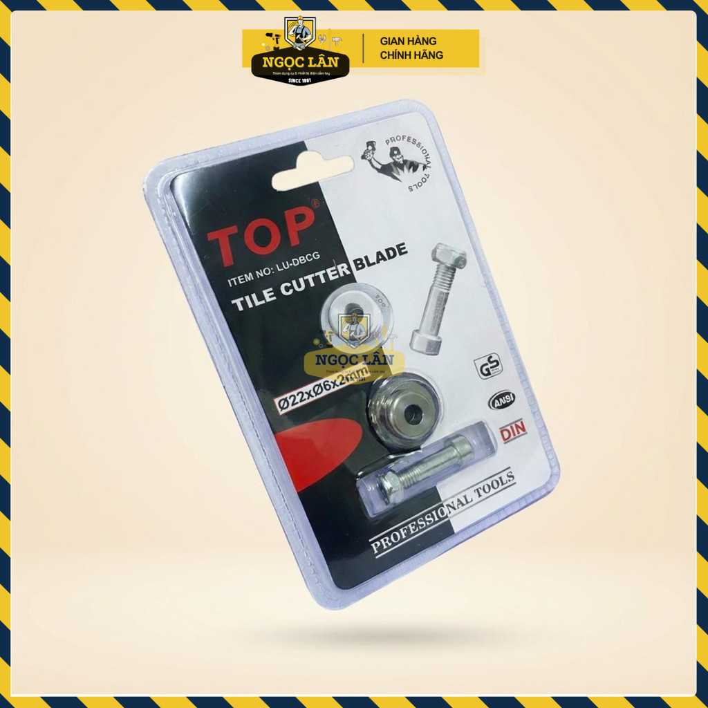 Lưỡi Cắt Gạch Thủ Công TOP 22mm Thay Thế Thép Cao Cấp Chính Hãng - Ảnh 2