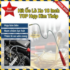 Chính hãng TOP Dụng Cụ Hút Ốc Nam Châm 18 Inch Thân Uốn Cong Góc Hẹp