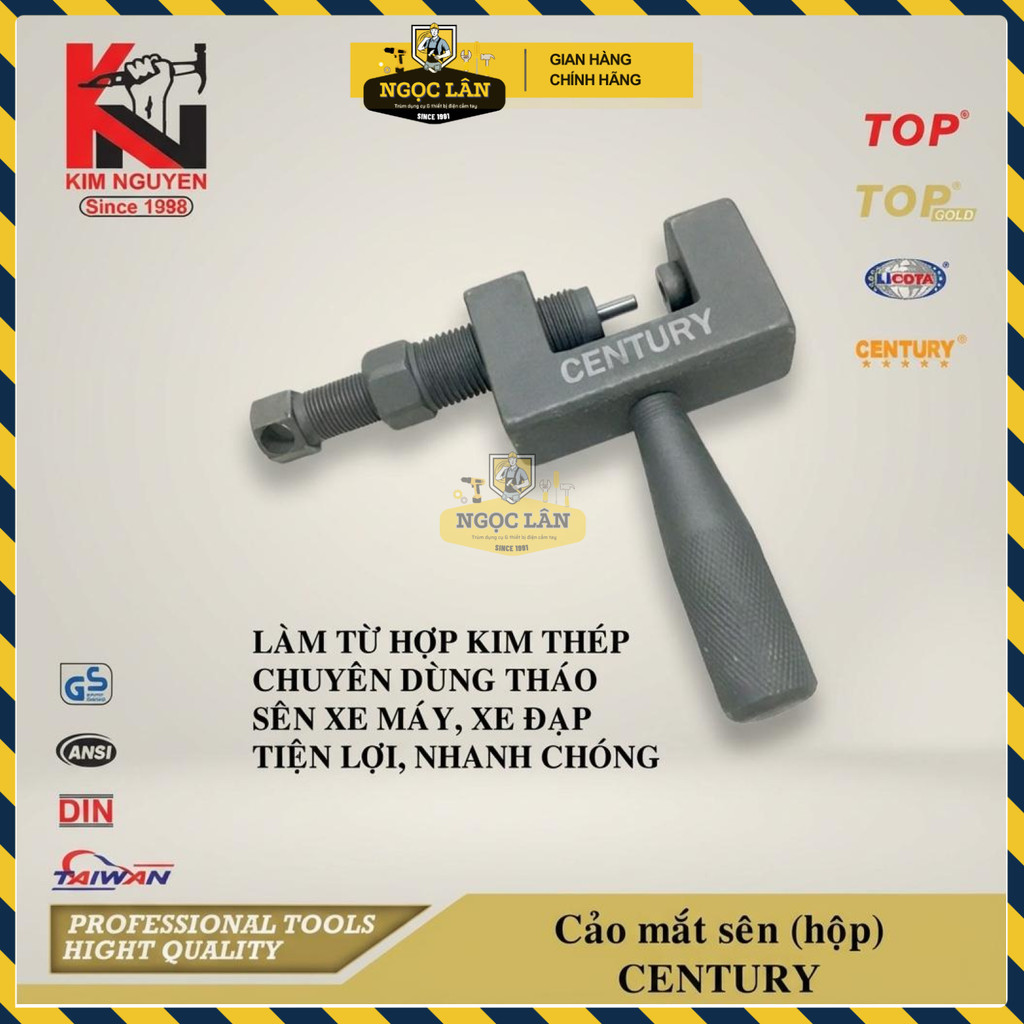 Cảo Mắt Xích Sên Xe Máy Century Đa Năng Cho Thợ Xe - Ảnh 5