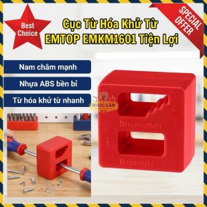 Dụng cụ Từ Hóa Khử Từ Tua Vít EMTOP Nam Châm Mạnh EMKM1601