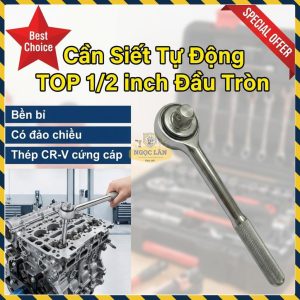 Cần Siết Tự Động TOP 1/2 inch (12.7mm) CR-V Chính Hãng
