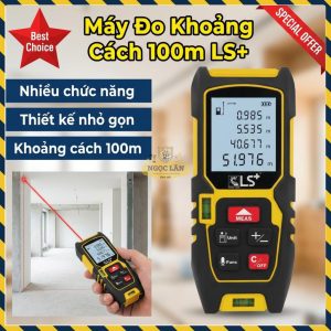 Máy Đo Khoảng Cách Laser LS+ 100m Kỹ Thuật Số Cao Cấp